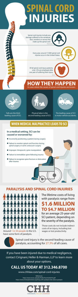 Spinal Cord Injuries Infographic